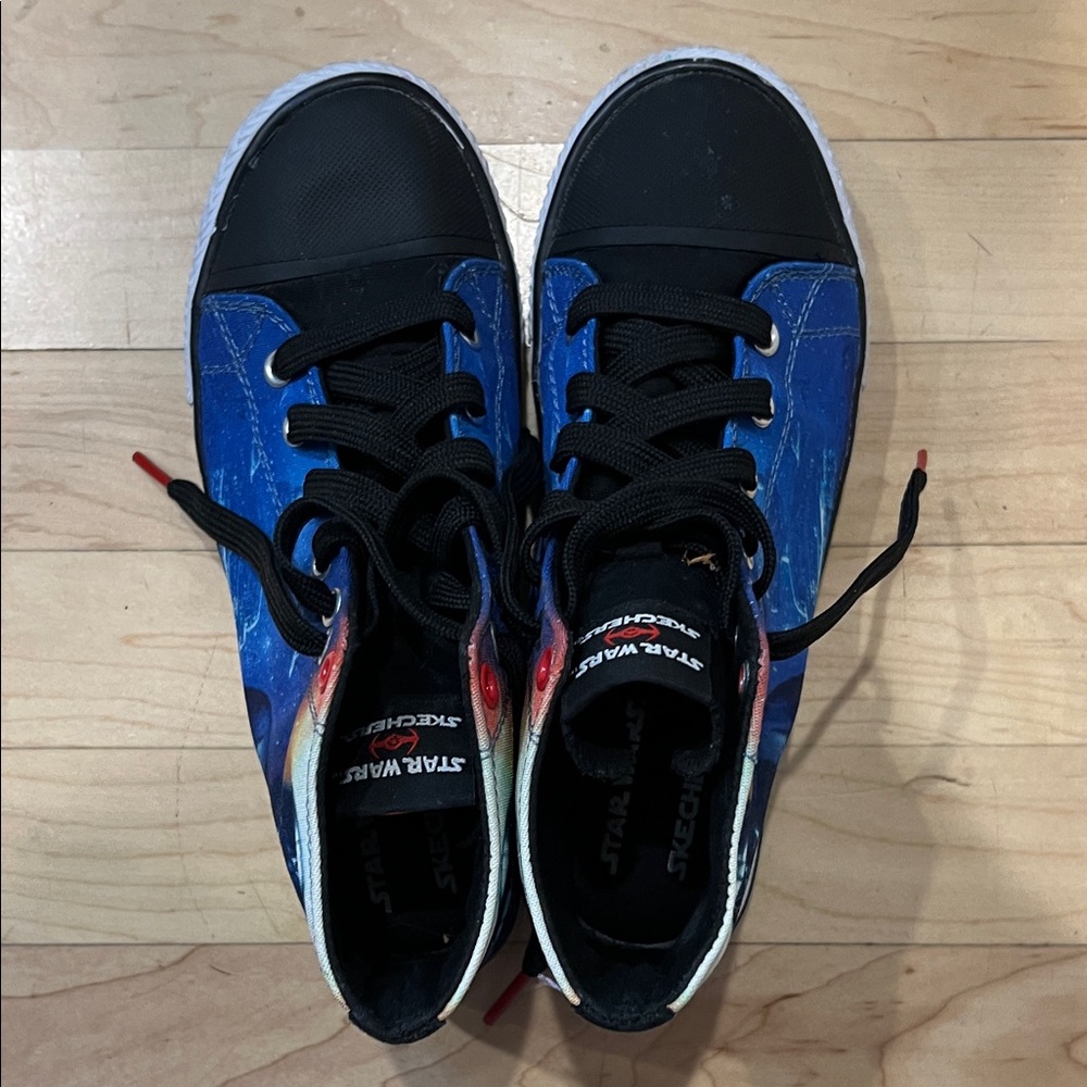Skechers Star Wars Kids Sneakers - Blue and Black